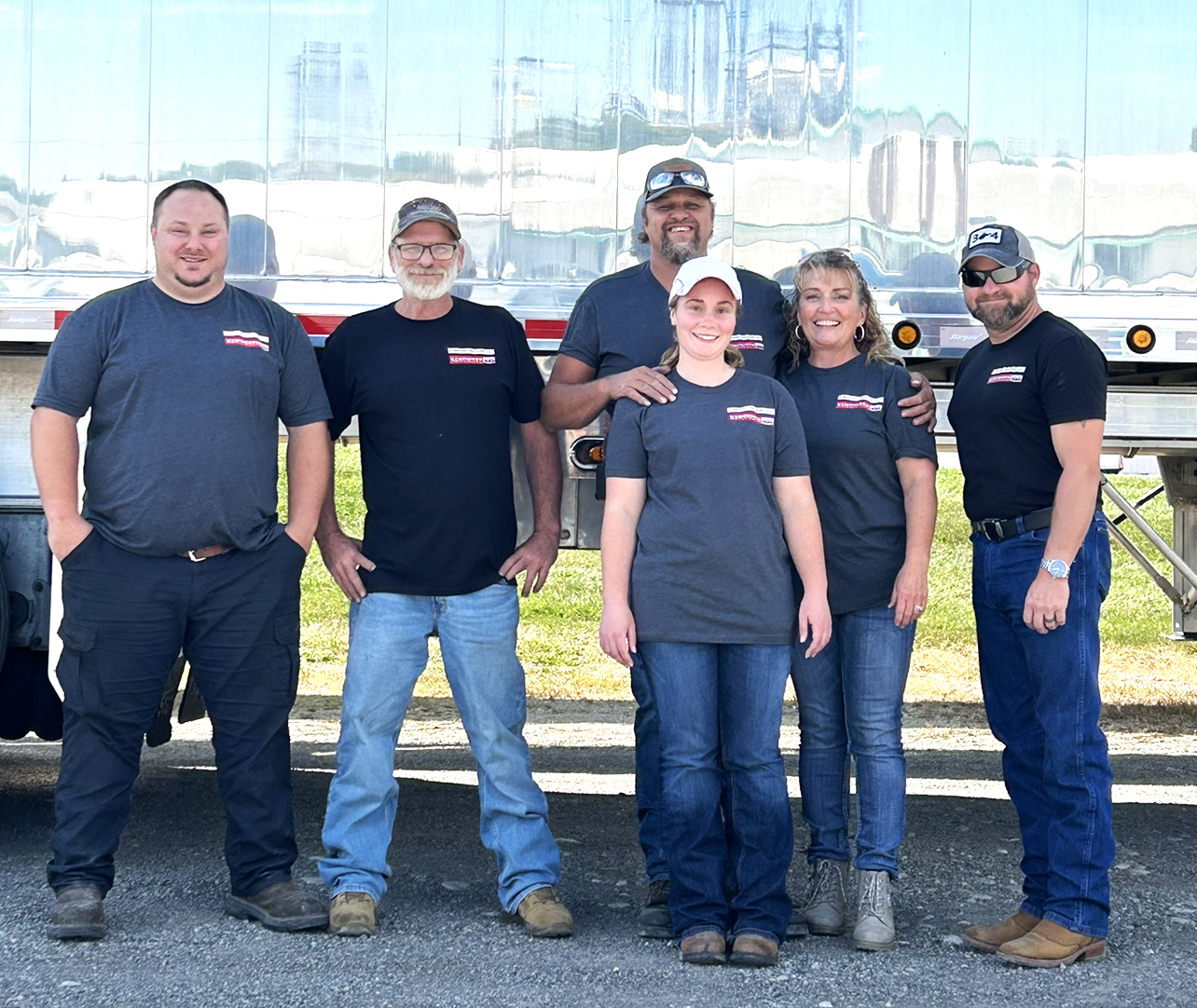 D. Weaver Trucking team at TFC parade