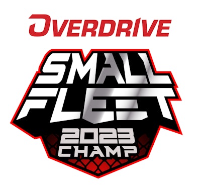 Overdrive's Small Fleet Champ logo