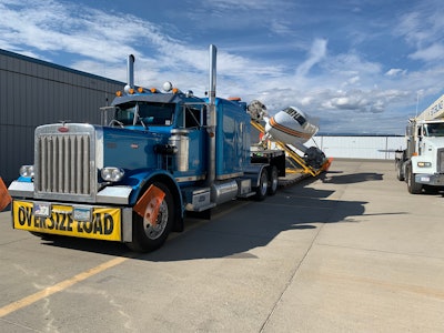 Horace M. Goldman's 1987 Peterbilt 359 earned top honors in the Working Bobtail, 2014 & Older category in Overdrive's 2022 Pride & Polish competition.