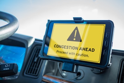 Drivewyze traffic alert