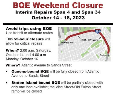 Bqe Closure