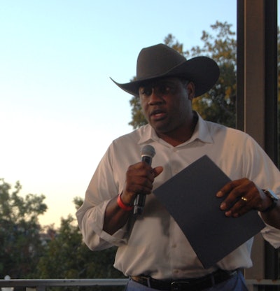 Denton Mayor Gerard Hudspeth