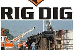 RigDig logo with rollover crash image