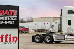 A screenshot from Griffin Transportation's website.