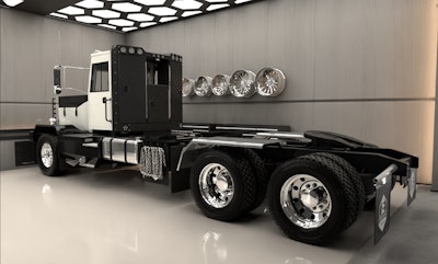 Edison Motors' 'Topsy' prototype L500 diesel-electric truck