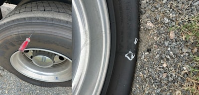 tires punctured ice pick bandit