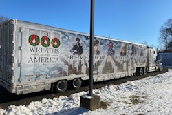 Wreaths Across America truck