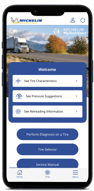 Michelin MyTechXpert app