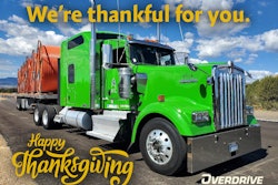 Ken Brodeur's KW and a Thanksgiving message from Overdrive