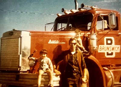 Willard Killam and daughter and son, 1969
