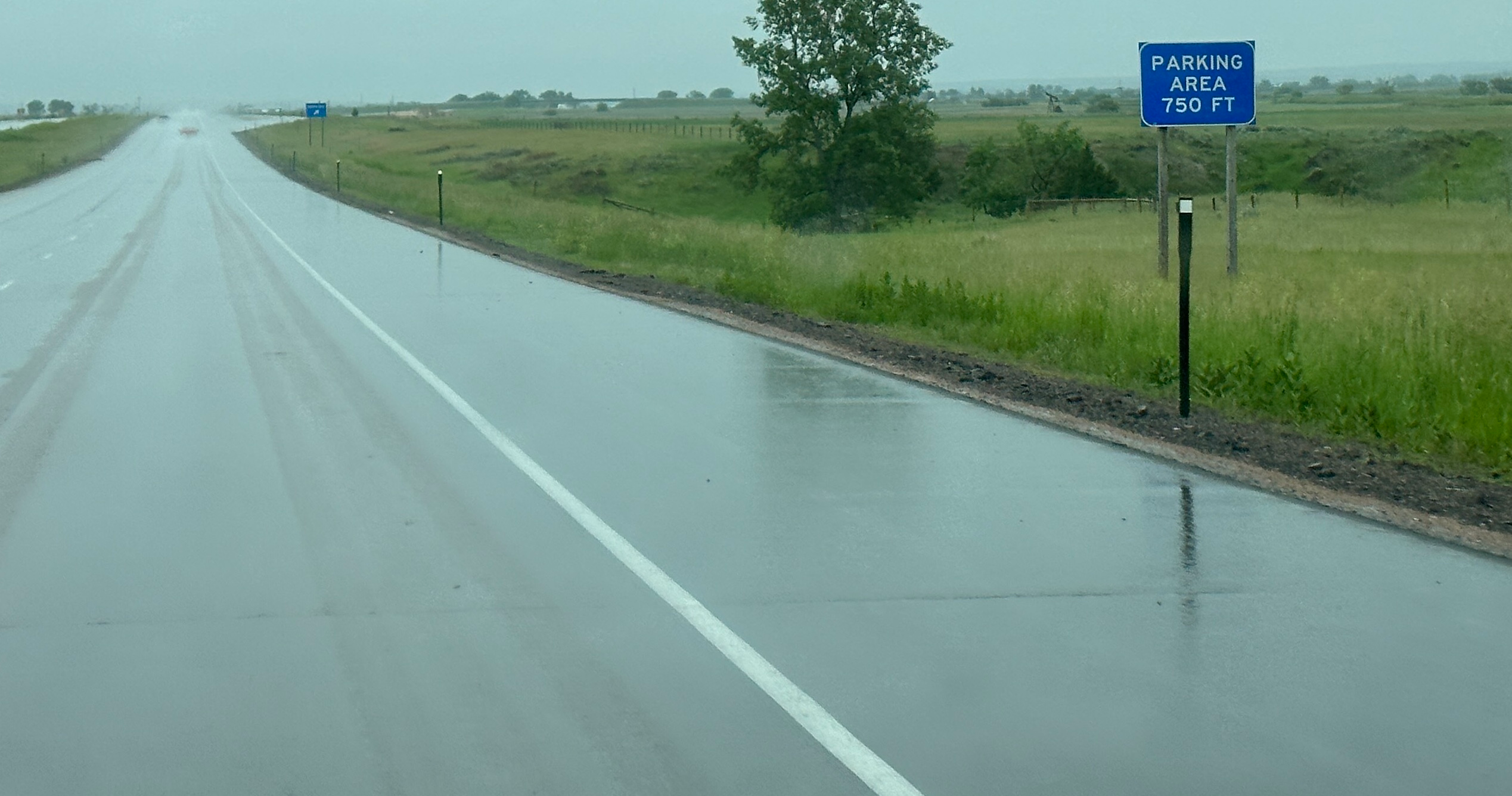 parking area sign Wyoming