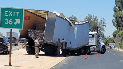 trailer overloaded fail