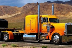 Ron Kelsey's 1981 Peterbilt 359, “Sunrise Express”