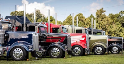 Lanita specialized truck show, lined up