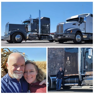 John and Sarah Schiltz, VTS, collage