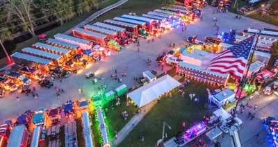 Waupun Truck-n-Show from above