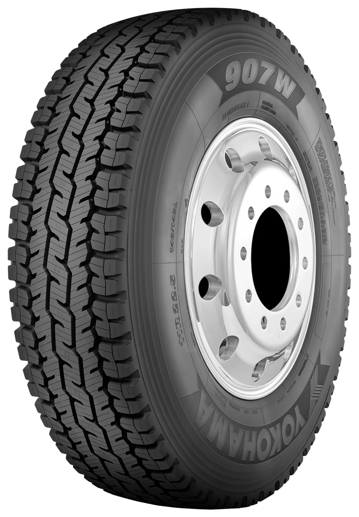 New winter drive tire capable of severe snow service From: Yokohama Truck Tire - Vimarsana News