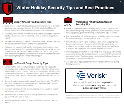 CargoNet holiday tips and best practices