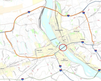 I-83 South Bridge closure detours