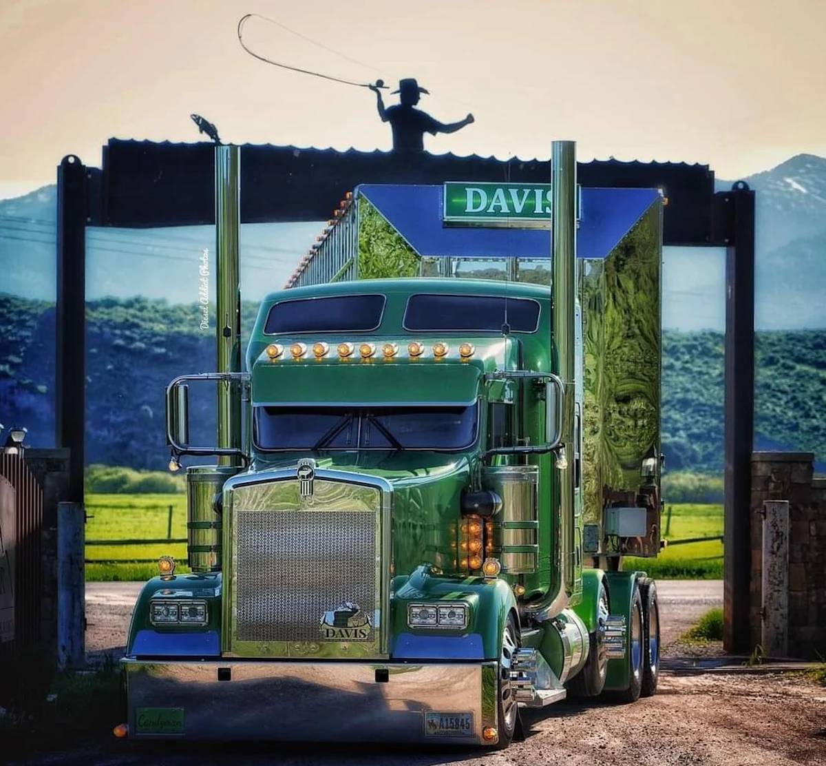 Independent livestock hauler's working show piece - Vimarsana News