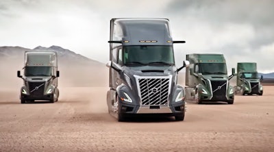 New Volvo VNL trucks