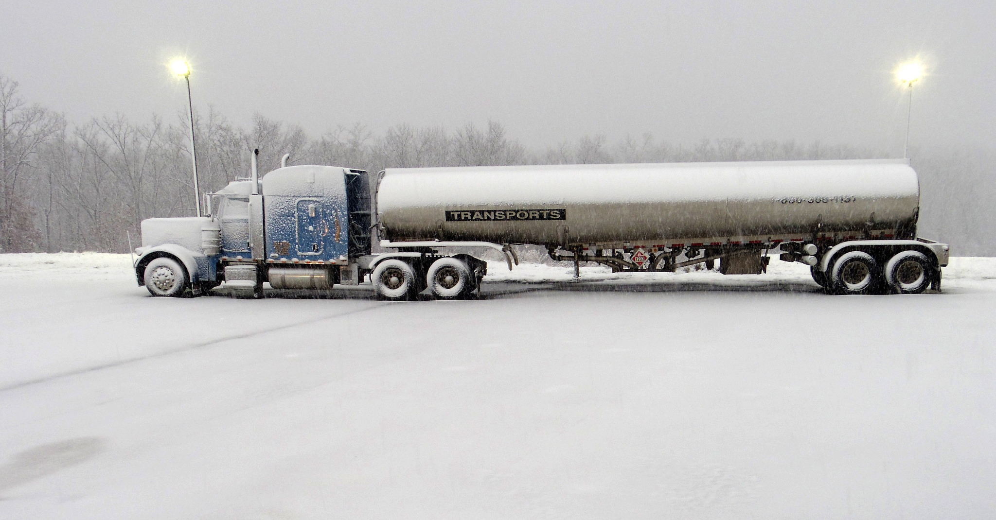 Tanker At Eldon Mo Truck Stop
