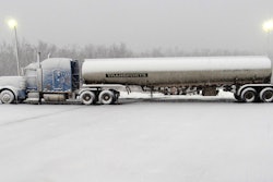 Tanker At Eldon Mo Truck Stop