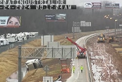 Truck crash I-20 Louisiana