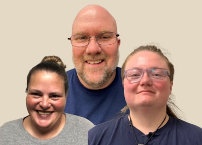 Lacy Leonhart, Karl Riedner, and Valerie Millwood