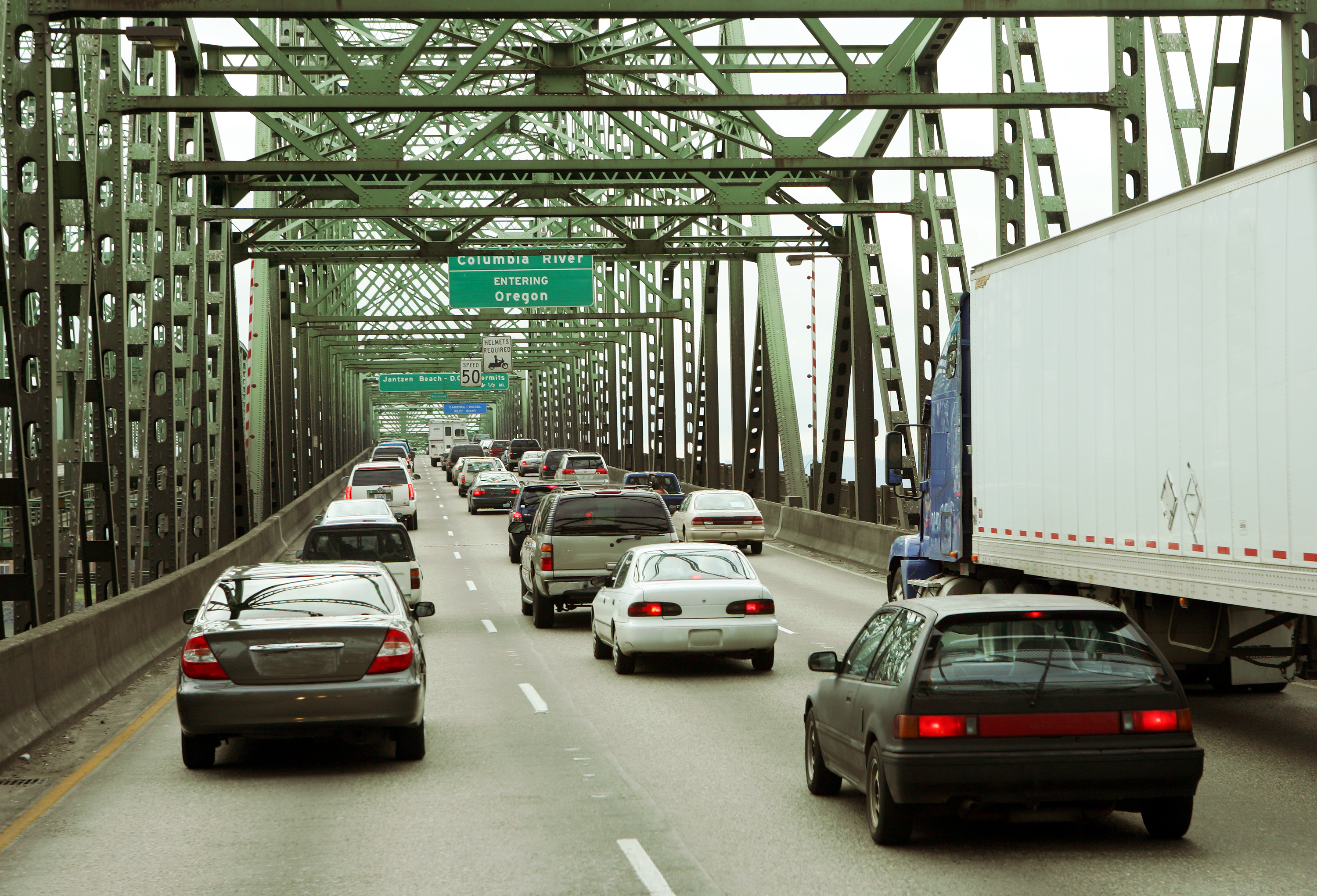 Oregon highway bridge