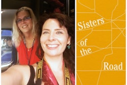 Anne-Marie Michel and one of the truck operators featured in Sisters of the Road
