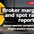 Lead image -- broker margins and spot rates report survey results