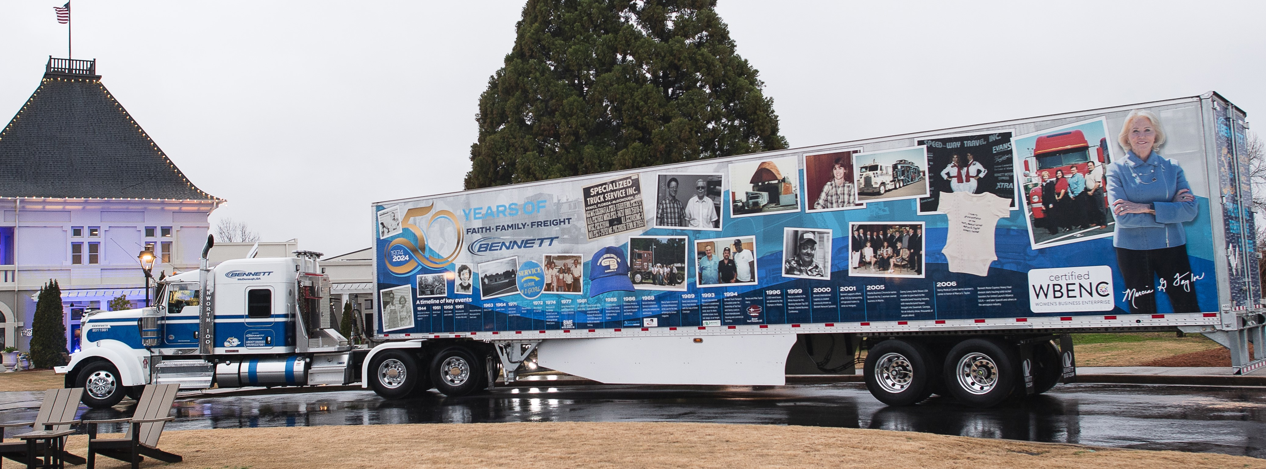 Bennett's 50th-anniversary Trailer