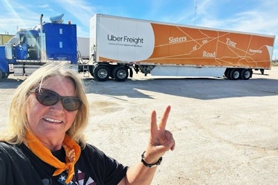 Debbie Desiderato and the Sisters of the Road traveling exhibit