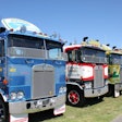 This line-up of 40-plus-year-old K-series Kenworth cabovers, all 'fully restored by the owners to original,' said photographer Rod Simmonds, featured prominently among hundreds of trucks in an early-February celebration of Kenworth's 100th anniversary organized by Southpac Trucks in New Zealand.