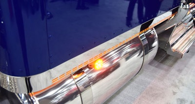 Strip lighting accents shown behind the sleeper panels.