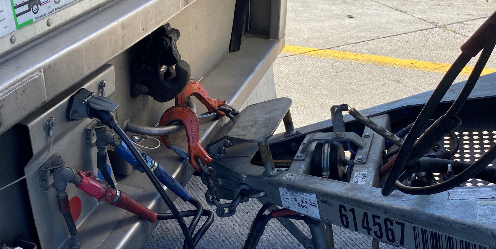 Hauling doubles on a wing and a prayer.