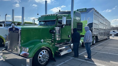 Cody Davis' 2022 Kenworth W900L and 2023 Merritt