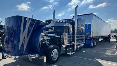 Jeff Hoker's 2023 Peterbilt 389/2023 Great Dane van