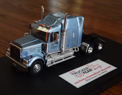 Model of Jay Hosty's 2006 Western Star 4900EX