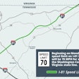 I-81 speed limit update map