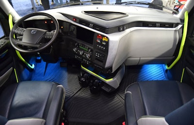 New Volvo VNL interior and dash