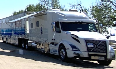 Tim Rowan's 2022 Volvo with awning extended