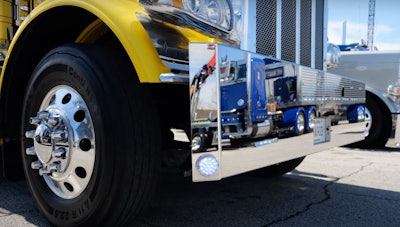 Lift bumper on Jason Harris' 2024 Peterbilt 389