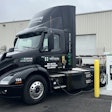 Volvo VNR 862T battery electric and Forum Mobility charger