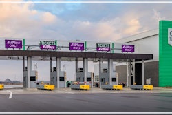 Ohio Turnpike toll plaza