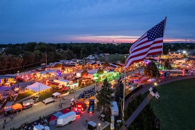Waupun night parade