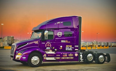 Alpha Drivers Transportation 2023 Volvo 'Purple Haze'