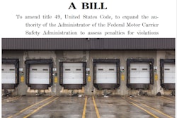 empty docks and text from anti-fraud bill