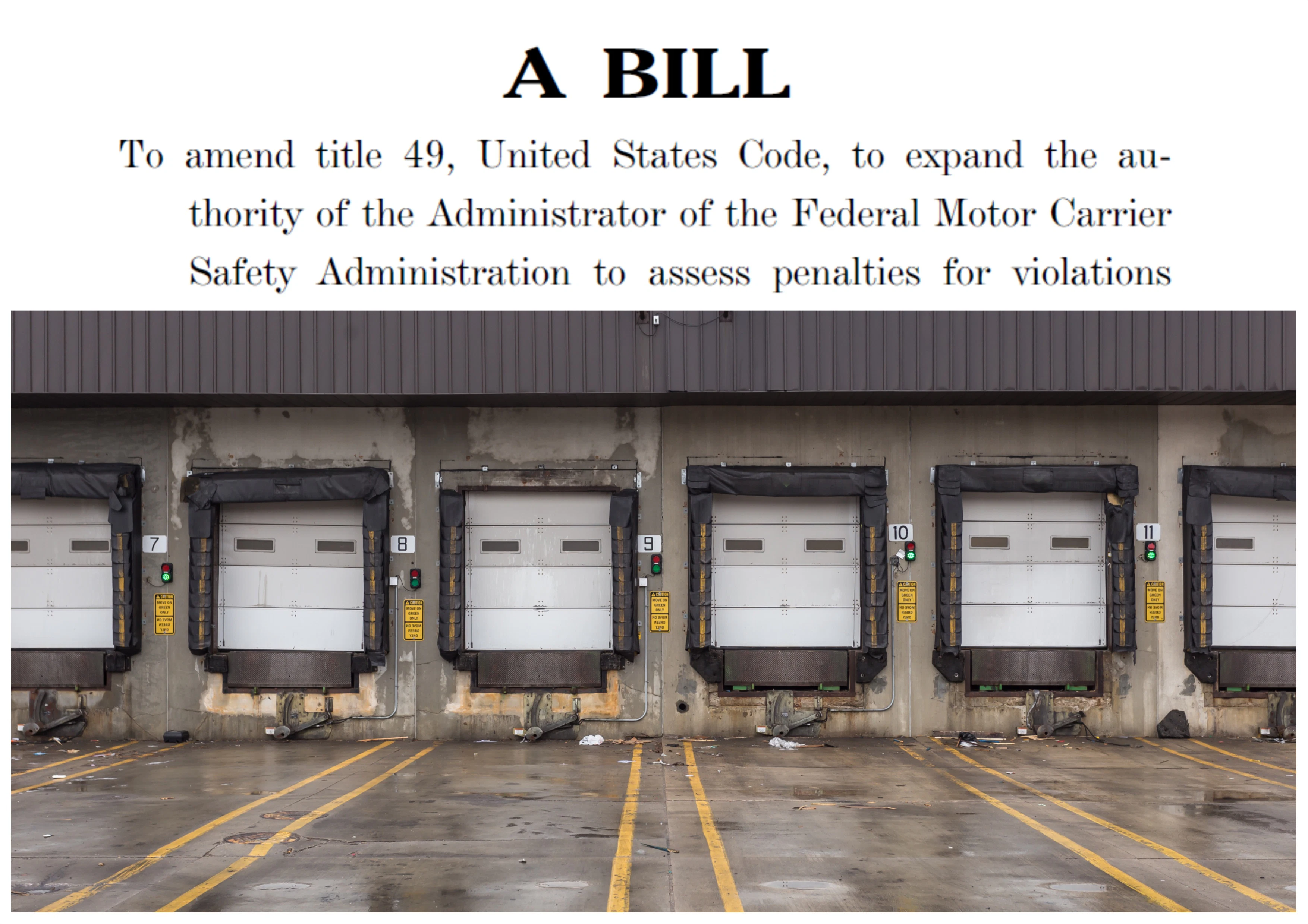 New bill would let FMCSA fine double brokers $10,000 - Vimarsana News